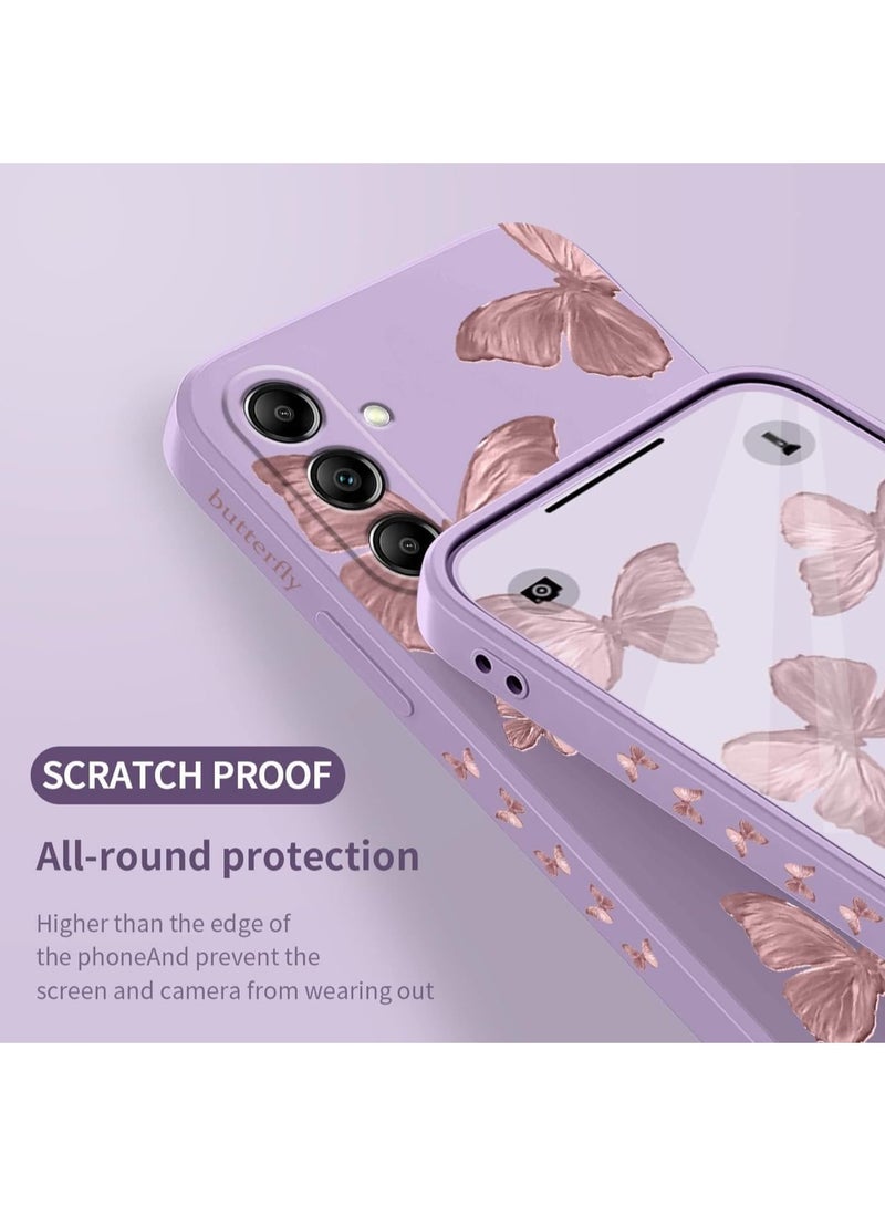 Fekra Soft TPU Case For Samsung Galaxy A26 | A17 5G/4G Shockproof Silicone Cover (purple, Samsung Galaxy A26 | A17 5G/4G) - Image 2